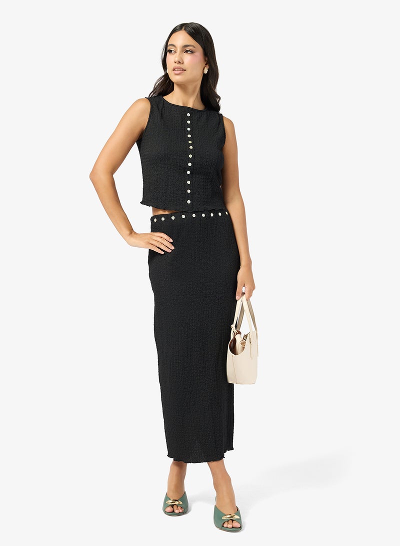 ELLA Vest With Column Skirt Set - Image 1